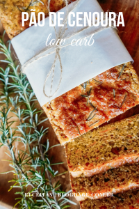 Pão de Cenoura Low Carb